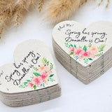 Seed Paper Birthday Party Favor Seed Paper Favor Flower Seed Party Favor Pink Birthday Party Favor Plantable Flower Seed Paper Birthday Tag