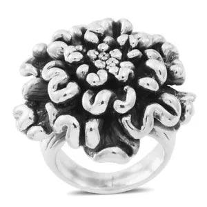 STERLING CARNATION RING 5 #size5rings #sterlingsilverrings #rings #ring #925