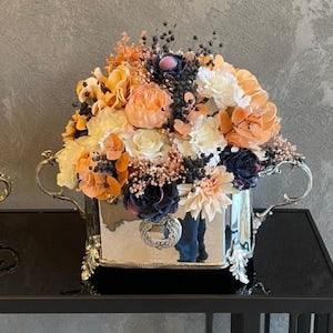 Handmade silver-colored brass flower pot, baroque style flowerpot, tumbled flowerpot, vintage flowerpot, flower pots