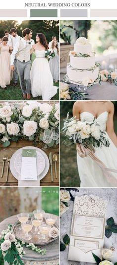 7 palette di colori neutri per il matrimonio - Matrimonio a Bologna Blog Flower Delivery
