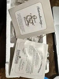 Ashton Drake Heirloom Ornaments(Sweet Carnation, Lily, Cherry Blossom)