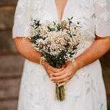 Gypsophila lavender blue Bridal Bouquet Wedding /Dried Flower Bouquet/ Gifts For Her / Dried flower arrangement/ Buttonholes