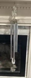 Whispering Winds Fine Pewter Wind Chimes Calla Lilies 40??? LARGE New In Box