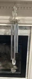 Whispering Winds Fine Pewter Wind Chimes Calla Lilies 40??? LARGE New In Box