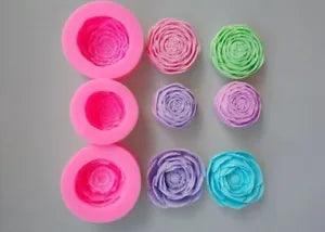 Flower Shape Silicone Mold Handmade Peony Flower Mold Soap Making Supplies 1pc S
