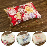Real Silk Pillowcase Pure Mulberry Flower Pillow Cases Rope 18.90x29.13in