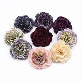 20/30 PCS Silk Peony Artificial Flower DIY Flower wall Decorative For Home...