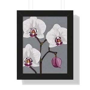 Orchid lovers Framed Vertical Poster