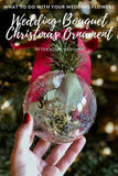 Wedding Bouquet Christmas Ornament | Lost Luxe Flower Delivery