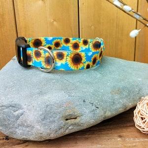 Sunflowers - 1" Wide Dog Collar