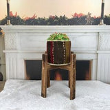flower pot cover, basket for plants, medium pots, flower pot stand, vintage plant holder, hanging pot holder, flower pot hamper, PH 2593
