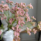 Faux Queen Anne Lace Stem - Artificial Flowers / DIY / Bouquet / Wedding / Arrangement / Home Decoration / Pink