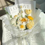 Handmade flowers bouquet, crochet flower bouquet, bouquet for friend,valentine's day,handmade knitted Flowers,birthday gifts, gifts for her