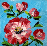 Oil painting by Ukrainian artist 6x6