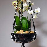 XOXO Macram??? Orchid bowl