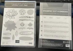 Stampin?? Up! Lovely Lily Pad Stamp and Die Set - Retired