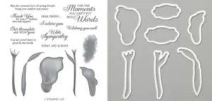 Stampin' Up! LASTING LILY Stamp Set & LILY Dies RETIRED Great for Sympathy Cards