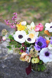 Colorful March Bridal Bouquet Flower Delivery