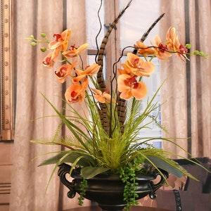 Sunset Orchids &  Fern  Floral Design