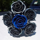 Metal Rose Wedding Bouquet, Rose Bridal Bouquet, Metal Rose, Wedding Flowers, Bridesmaid Bouquet, Wedding Gift