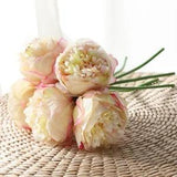 Five Headed Royal Peony Bundle Peony Artificial Peony Flower Simulated New