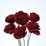6PC Red Sola Rose/Pink/Wedding Centerpieces/Home Decor/Faux Flowers/Silk Flowers/Flower Bouquet/Spring Wedding/Summer Wedding
