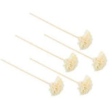5 Pcs Dried Flowers Carnation Aromatherapy Essential Oil Diffusers Stick