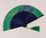 Chinese Wedding Fan Handfan Hand Held Folding Fan with Printed Peony Flower Desi