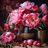 Rare Peony Essential Oil, (Paeonia suffructicosa). 100% Pure and natural.