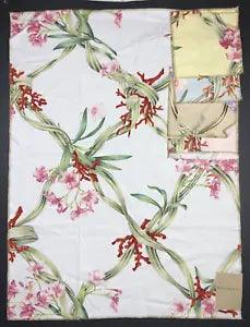 Seaside Frolic Fabric Beacon Hill in Pink Lily Remnant Rare Discontinued