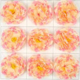 12cm Artificial Silk Flower Head Fake Peony For DIY Crafts Decor Fake Flower