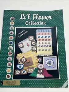 Li'l Flower Collection 12 Designs Rose Lily Daisy Violet Cross Stitch Pattern