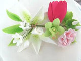 Gum Paste Sugar Lily Carnation Tulip Orchid Cake Decorating Flowers 3" x 6"