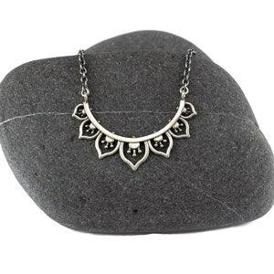 Medium Flower Bib Pendant