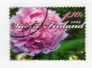 Finland 2009 SC# 1328 - Peony - Flower - Used Lot # 127