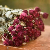 Dried burgundy rose, Mother's day flowers, red roses, shabby chic roses, red roses for vase, red roses for bouquet