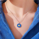 Vincent Van Gogh Sunflower Pendant Necklace | Silver Sunflower Jewelry | Dainty Sunflower Charm Necklace | Handmade Jewellery for Women