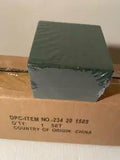 32 Blocks of GREEN DRY FLORAL FOAM Faux Floral Arrangements or Crafts Sealed/New