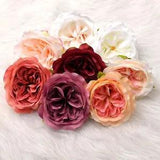 6Pcs 12cm Large Peony Artificial Silk Flower Heads For Wedding Decoration
