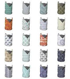 Ambesonne Oriental Form Laundry Bag Hamper Basket with Handles Laundromats