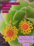 Artisan Handcrafted Earrings By Golden Lily - TrueSpiritCo - Yellow