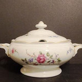 Wawel Soup Tureen / Covered Veggie Bowl / Roses / Poland