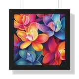 Orchid Art Prints, Wall Decor, Wall Art Prints, 16" x 16" Framed Fantasy Orchid Poster for Sale...