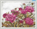Rto Embroidery Kit Counted Peonies-Counted cross-Stitch Peonies