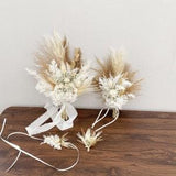Bridal bouquet pampas grass, boho wedding bouquet, bridesmaid bouquets pampas bouquets,  white bridal bouquet??pampas grass wedding arch