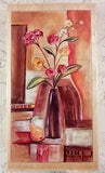 Pear & Ranunculus Stamps Happen 90354 Wood Rubber Stamp Wild Apple Vassileva NEW