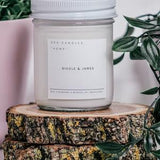 Custom Housewarming Candles |hand poured coconut soy wax candles, paraben free and phthalate free - custom candles and personalized candles