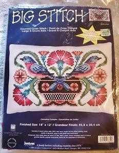 Janlynn 023-0364 BIG STITCH Kit Carnation?
