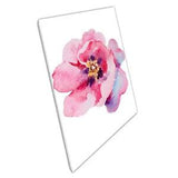 Beautiful Textured Watercolour Peony Flower Floral Painting Art Print On Canvas