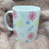 Sunflower Florals 11oz  Ceramic Mug
